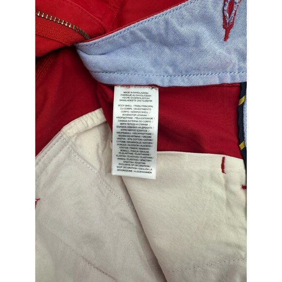 Polo Ralph Lauren Mens Size 33 Red Classic Fit 6" Stretch Chino Shorts - Picture 5 of 10